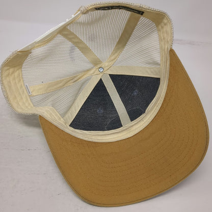 Richardson Trucker Hat Blue Yellow White L Payette Brewing Co Snapback Patch