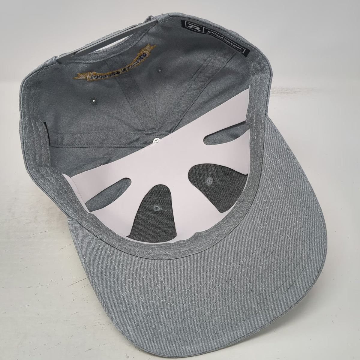 Richardson Snapback Hat Gray One Size California Waterfowl Wood Duck Program