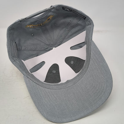 Richardson Snapback Hat Gray One Size California Waterfowl Wood Duck Program