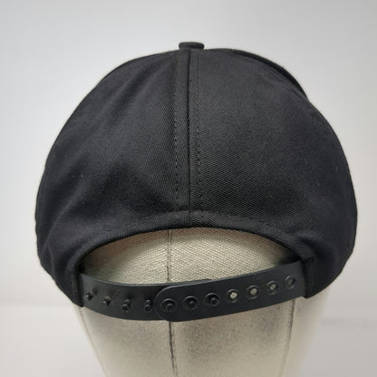 HMC Honors 5 Panel Black One Size Korea Veteran Service Ribbon Pin Snapback hat