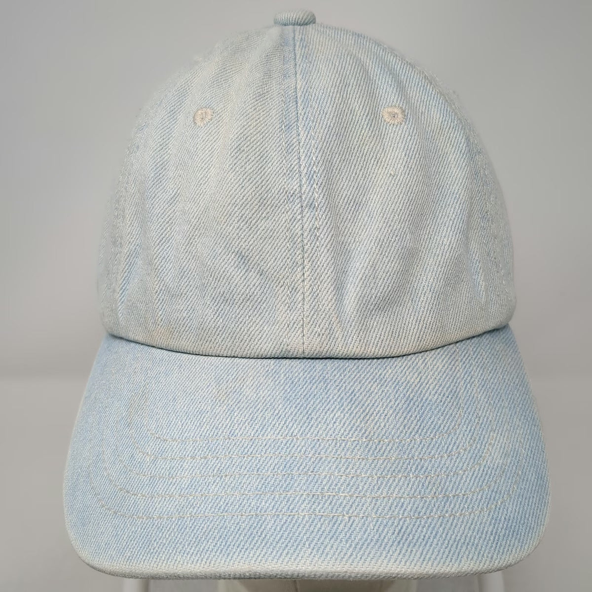 Universal Thread Baseball Cap Blue One Size Denim Slideback Unstructured Hat