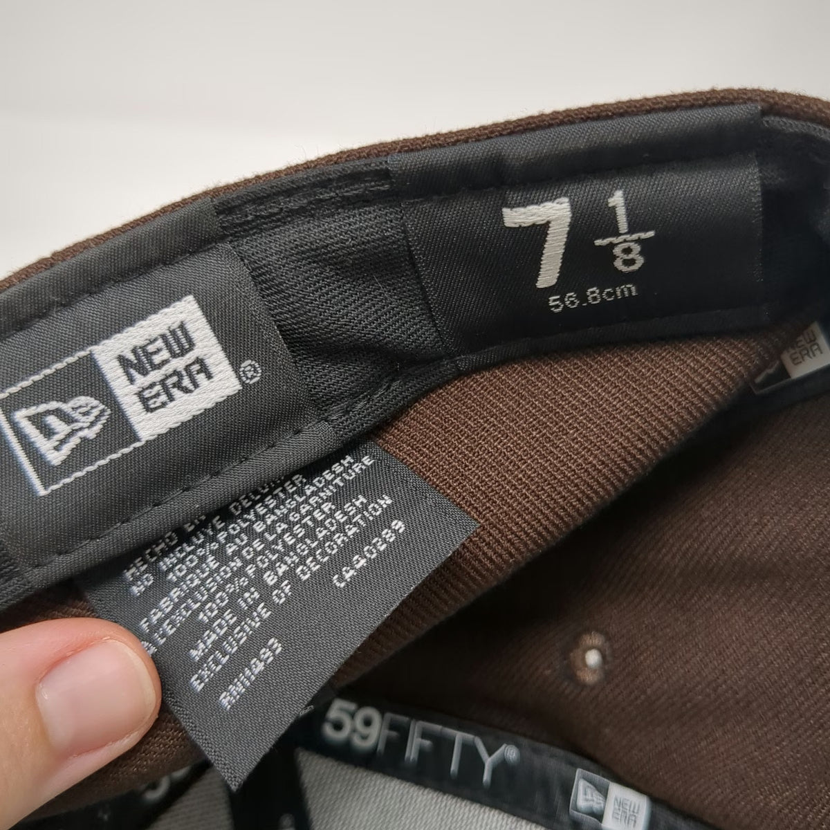 New Era San Diego Padres MLB Baseball Cap Brown 7 1/8 Fitted 59FIFTY OnField Hat