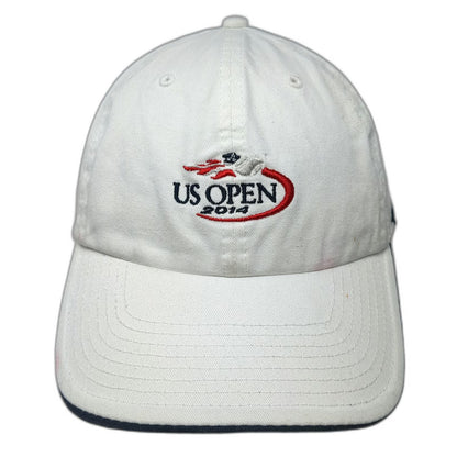 47 Brand Baseball Cap White One Size 2014 US Open Tennis USTA Adjustable Hat