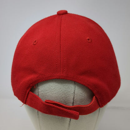 Celbros Baseball Cap Red One Size Dolphins PTO Peñasco Mexico Embroidery Hat