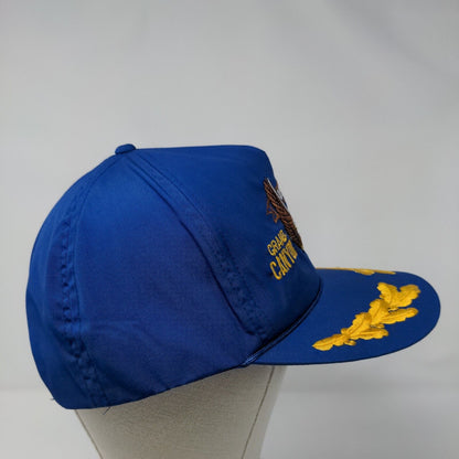 Official Grand Canyon Trail Guide Snapback Hat Blue OSFA Adjustable Rope
