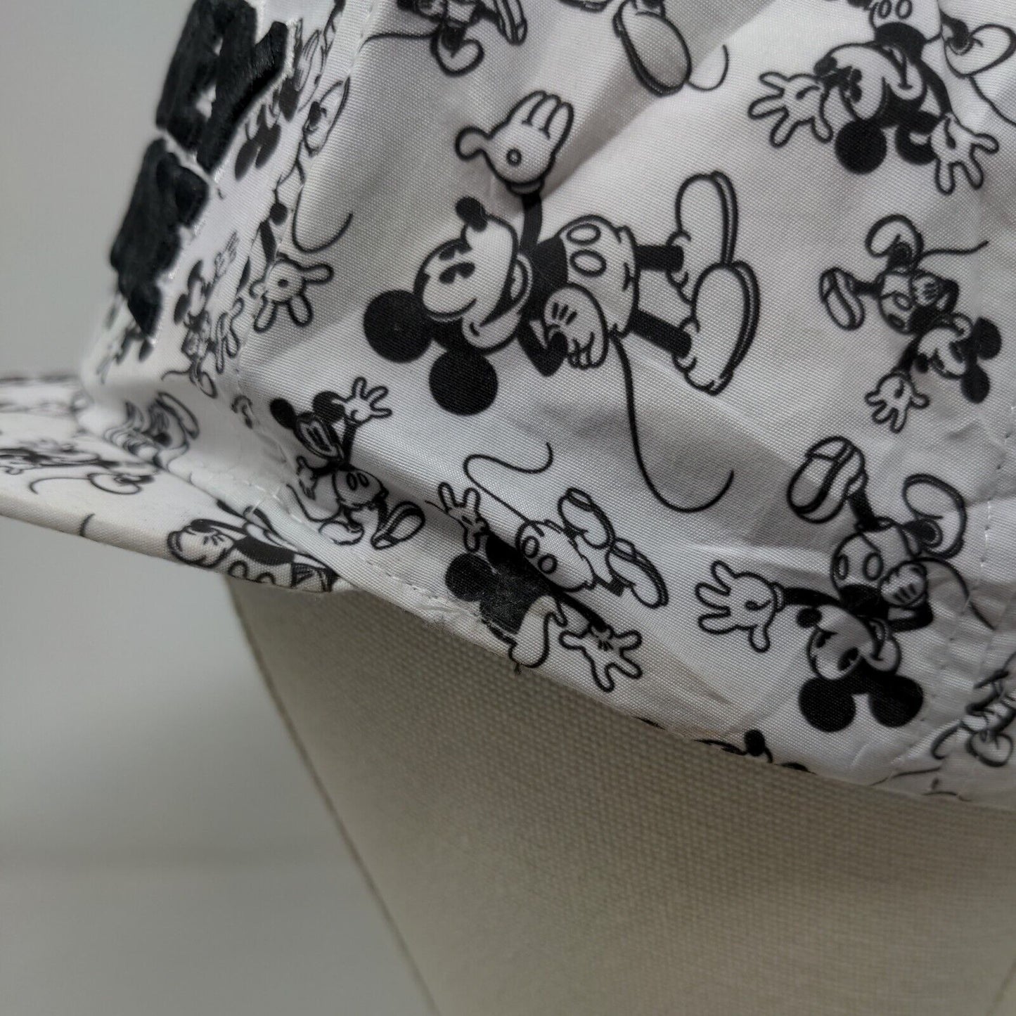 Mickey Mouse Snapback Hat Multi Adult 57-60cm Embroidered All Over Print