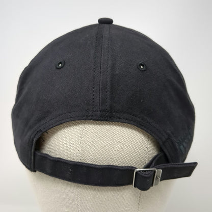 Adidas Baseball Cap Black White One Size Embroidered Wordmark Slideback Hat