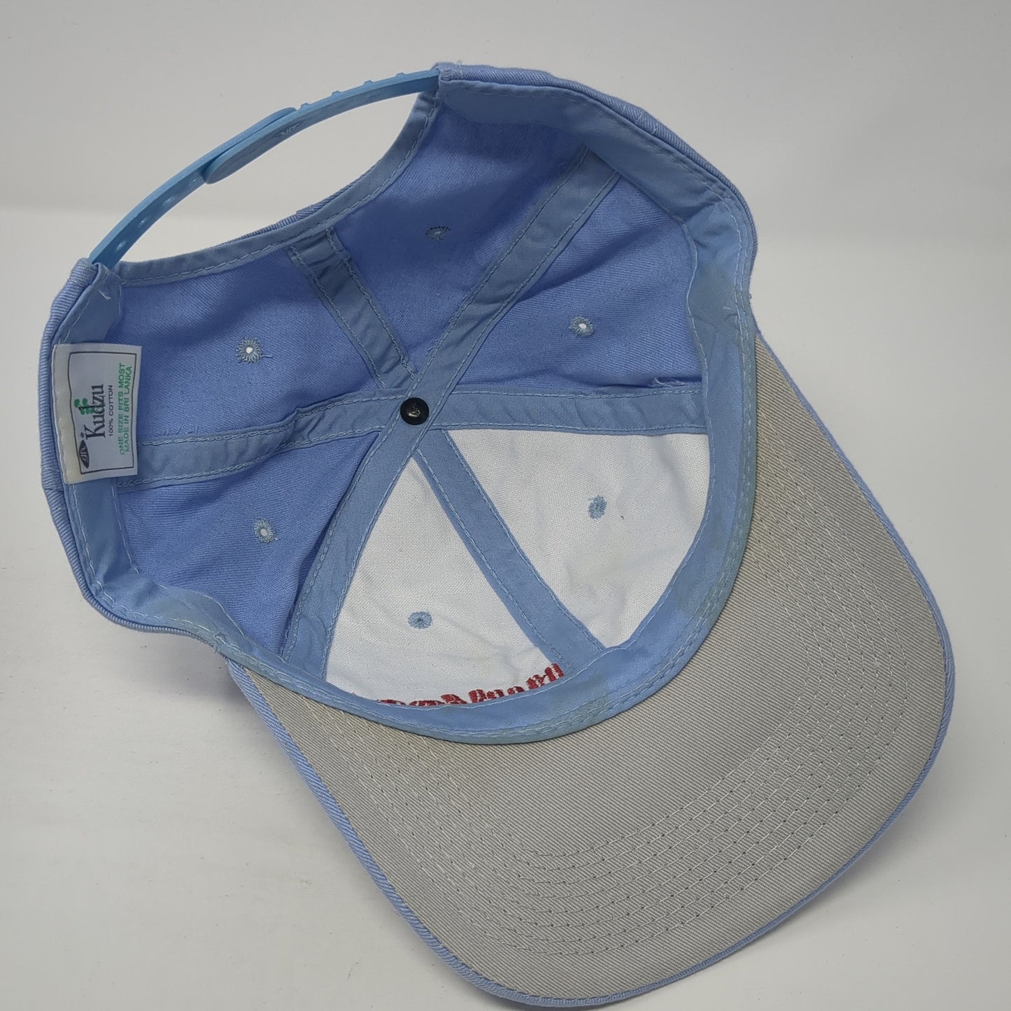 Hyvee Snapback Hat Blue One Size Adjustable Embroidered Young An Kudzu
