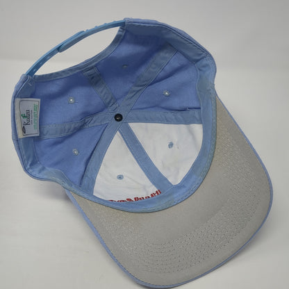 Hyvee Snapback Hat Blue One Size Adjustable Embroidered Young An Kudzu