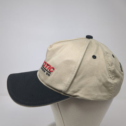 Zimmatic Strength To Grow On Strapback Hat Brown One Size Colorblock