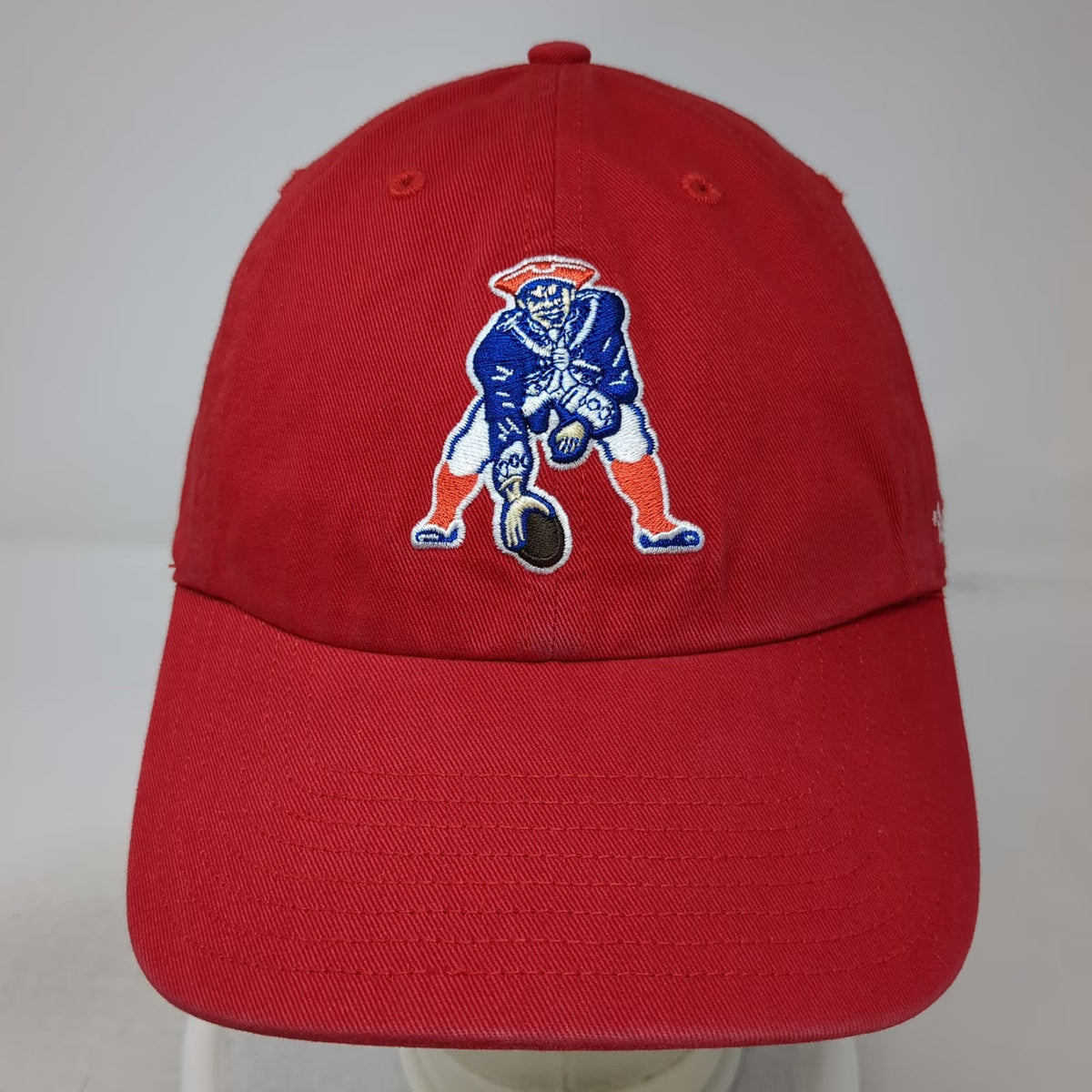 New England Patriots NFL '47 Red One Size Throwback Mascot Slideback Cap Hat