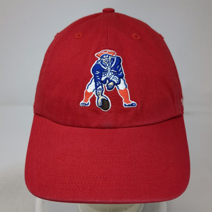New England Patriots NFL '47 Red One Size Throwback Mascot Slideback Cap Hat