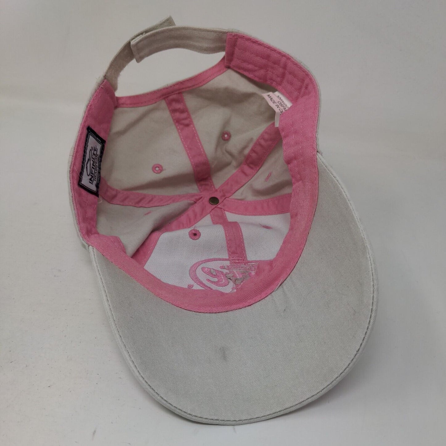 Miller Light Strapback Hat Brown Tan OSFM Embroidered Adjustable Infinity