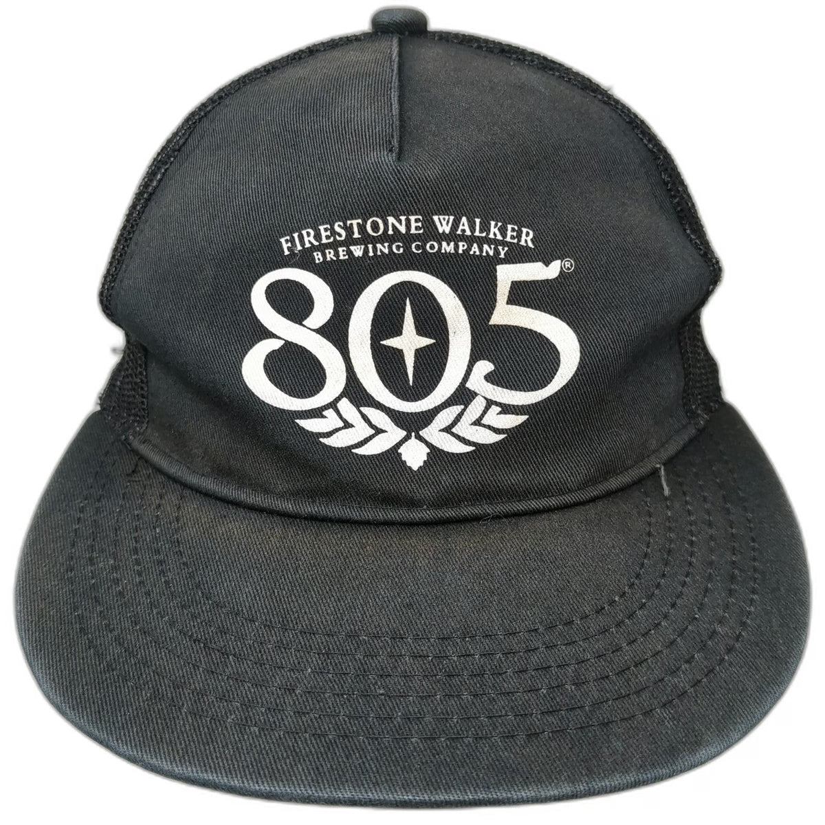 Firestone Walker Brewing Company 805 Trucker Hat Black One Size Mesh Snapback