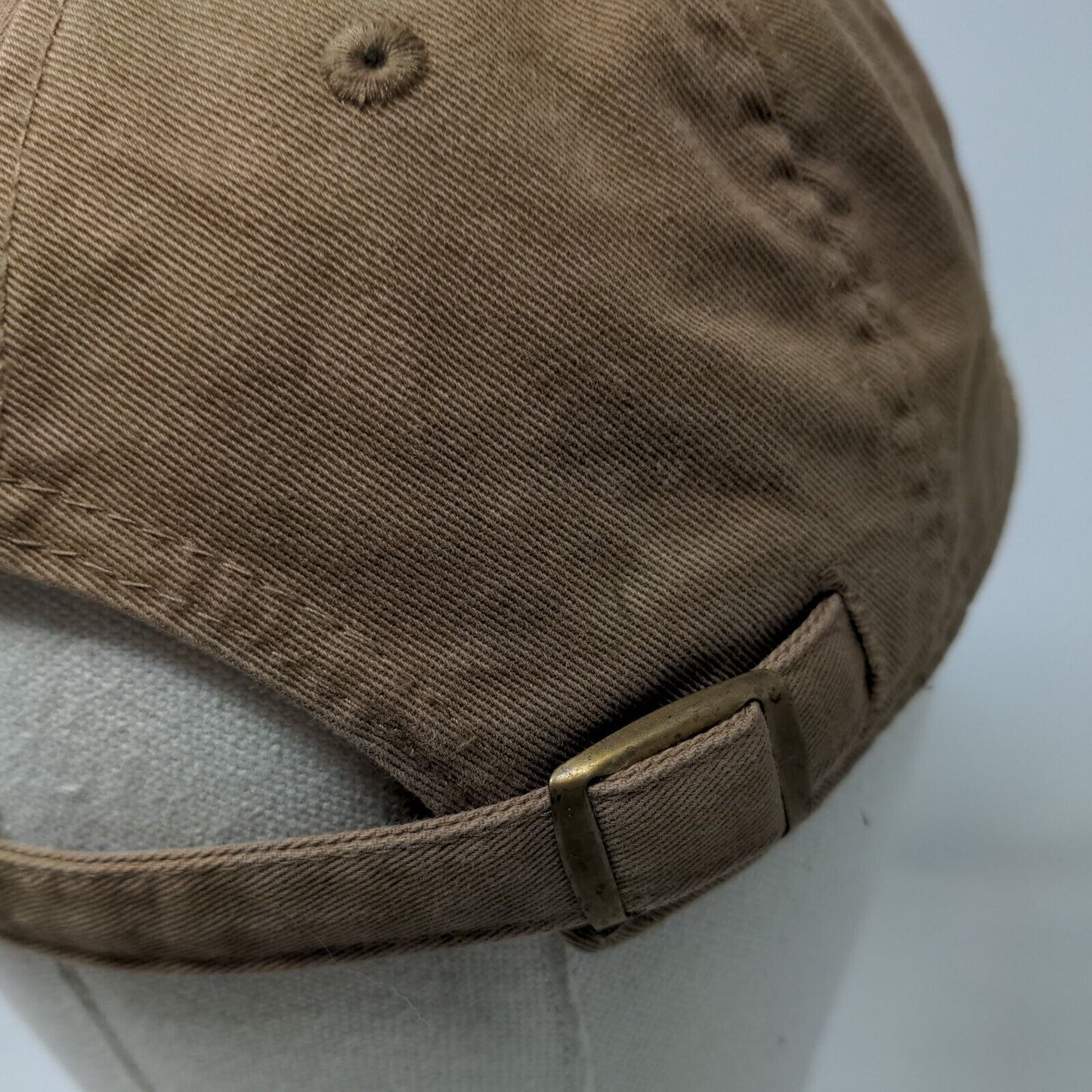 Life Is Good Slideback Hat Brown One Size Adjustable Embroidered Heart Cotton