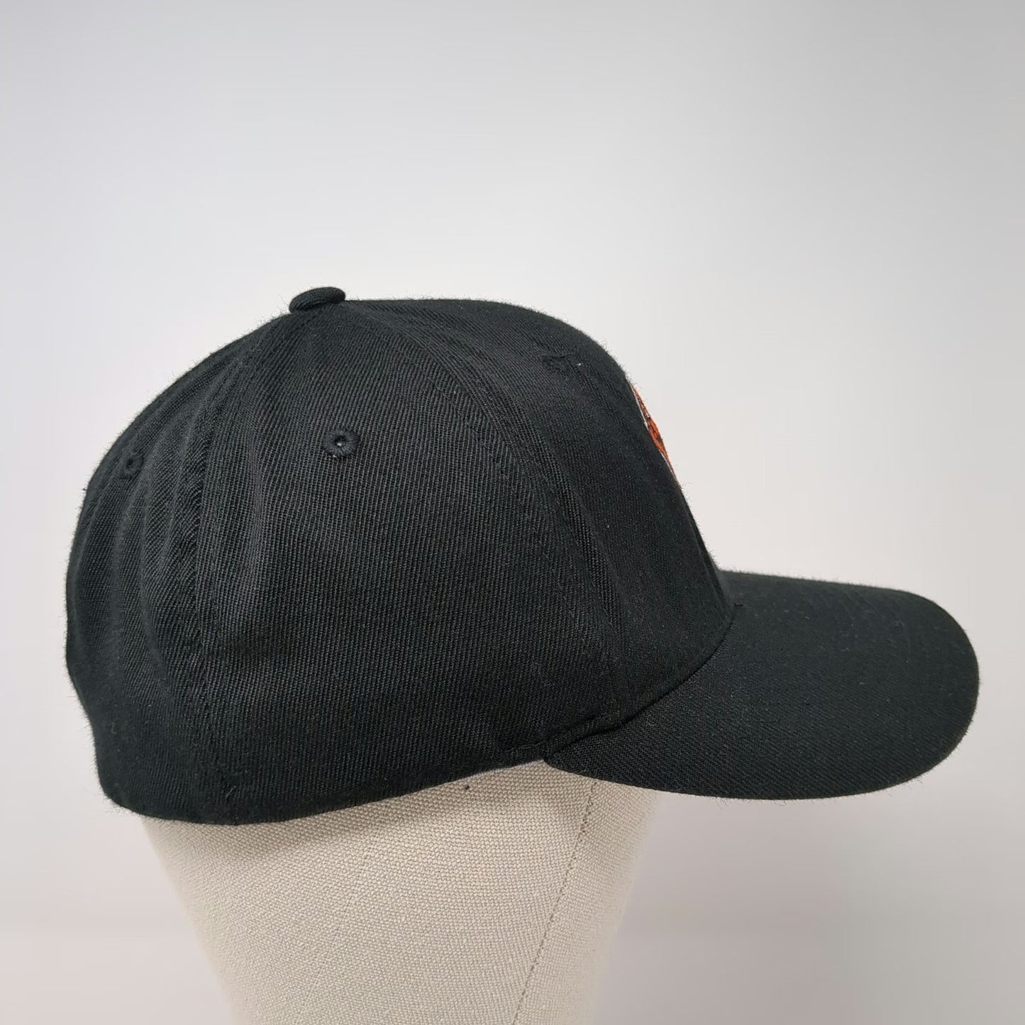 Richardson Baseball Cap Black S/M Fitted Tiger AF Mascot Pro 585 Acrylic hat