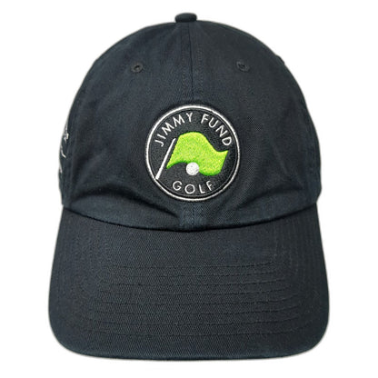 '47 Jimmy Fund Golf Dana-Farber Defy Cancer Black Baseball Cap Hat One Size