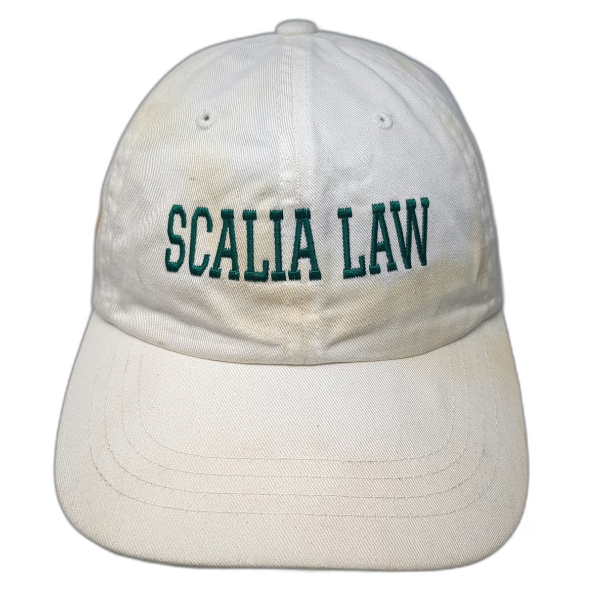 Yupoong Baseball Cap White One Size Scalia Law Mason 50th Anniversary hat