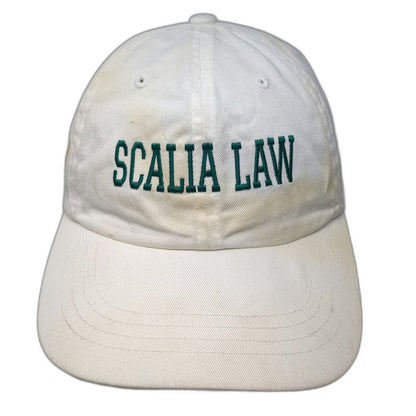 Yupoong Baseball Cap White One Size Scalia Law Mason 50th Anniversary hat