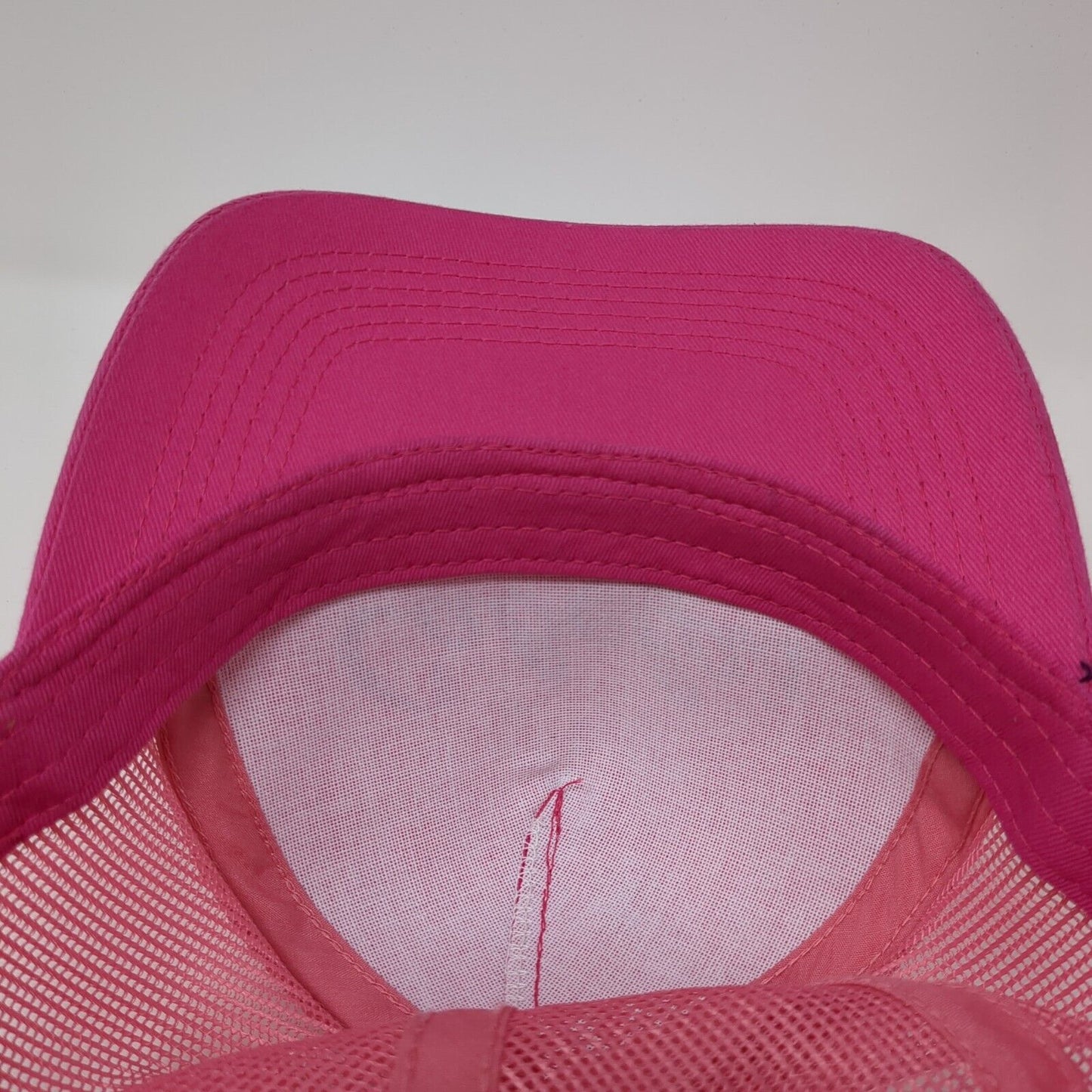 Cabela's Snapback Trucker Hat Pink Youth One Size Mesh Back Fishing
