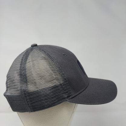 Travis Matthew Snapback Trucker Hat Gray OSFM Adjustable Mesh Back 6 Panel