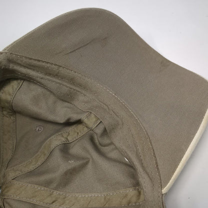 SeaWorld Baseball Cap Brown White One Size Hat Adventure Parks Whale Tail Logo