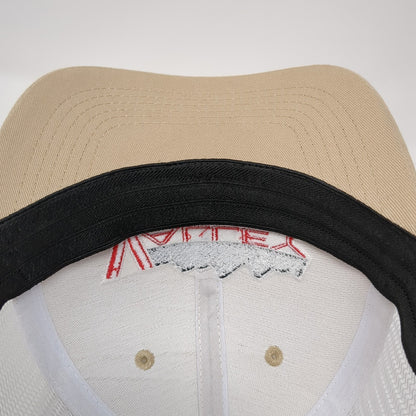 Valley Agronomics LLC Fitted Mesh Back Trucker Hat Brown XL Embroidered