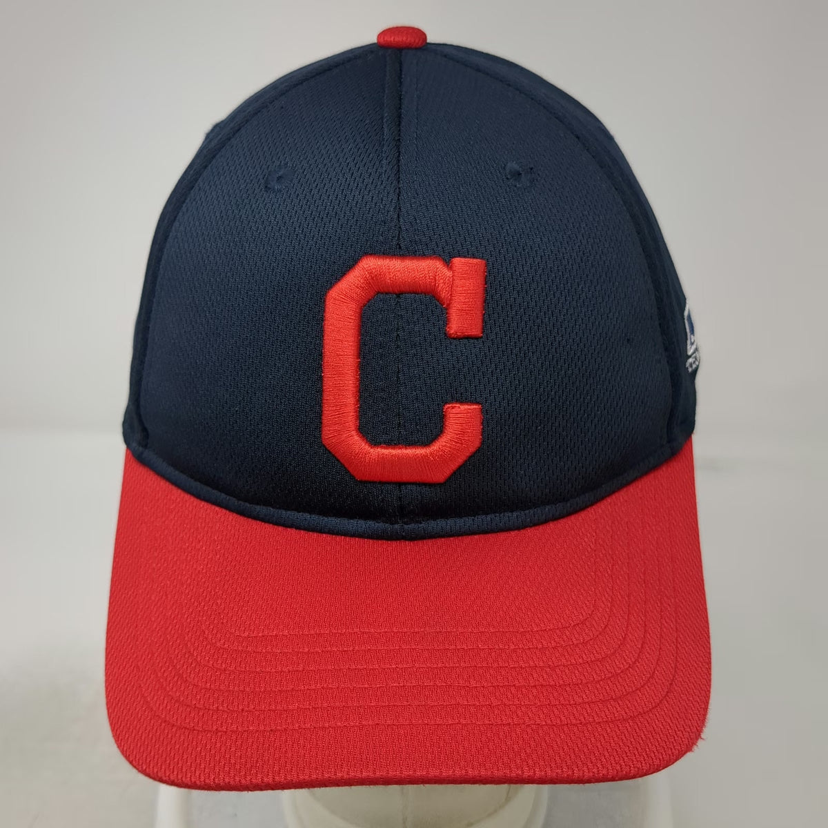 OC Sports MLB Cleveland Guardians Baseball Cap Blue Red One Size Mesh Strapback