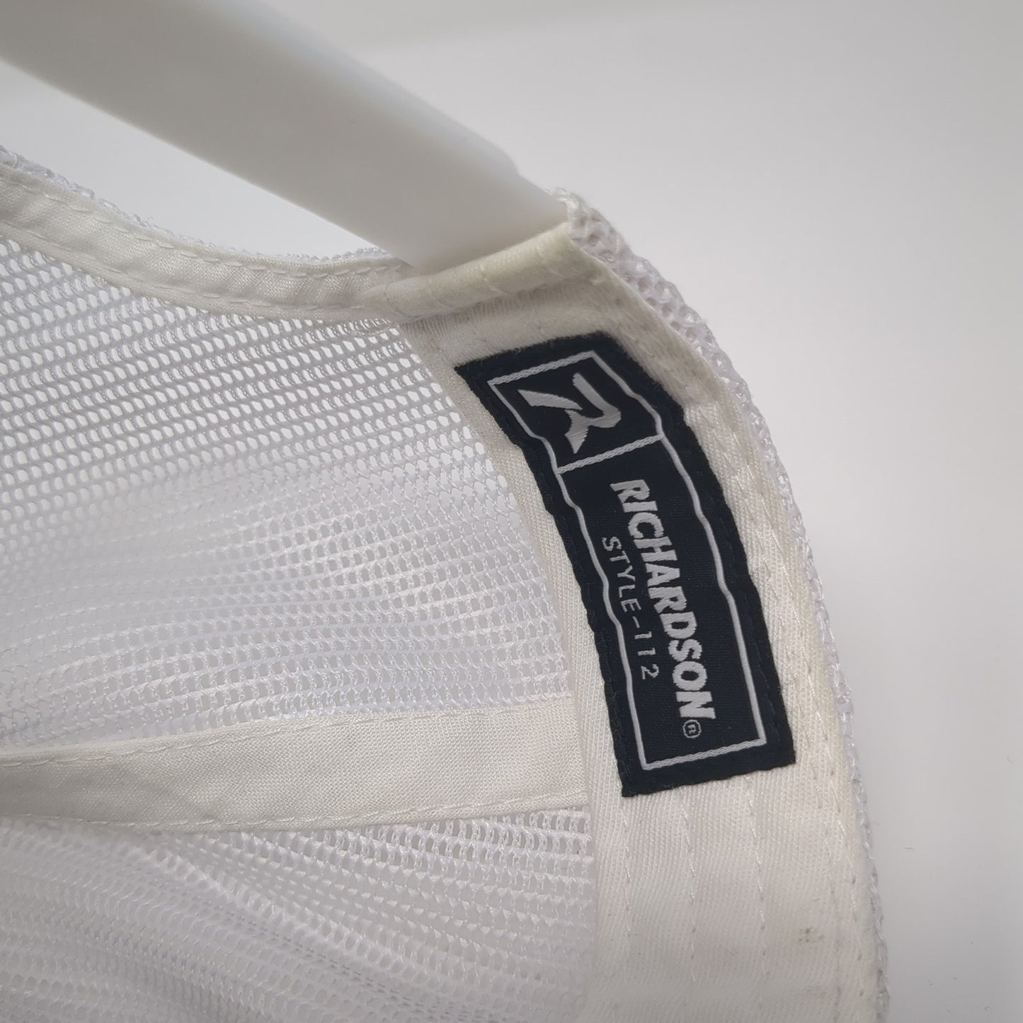 Burning Bullet Patch Snapback Trucker Hat Gray One Size Mesh Back