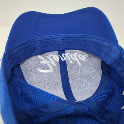 Florida Strapback Hat Blue One Size Adjustable Embroidered Patriotic 6 Panel