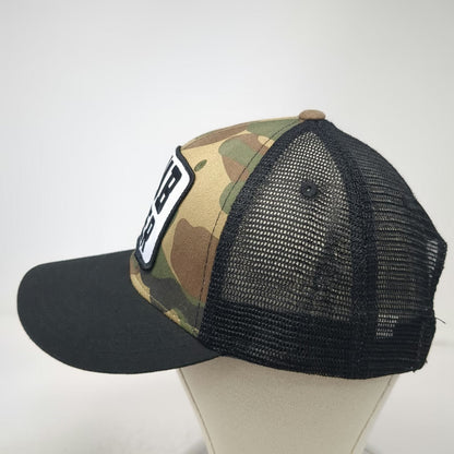 Decky Trucker Hat Green Black Camo Pub Beer One Size 10 Barrel Brewing Co Mesh