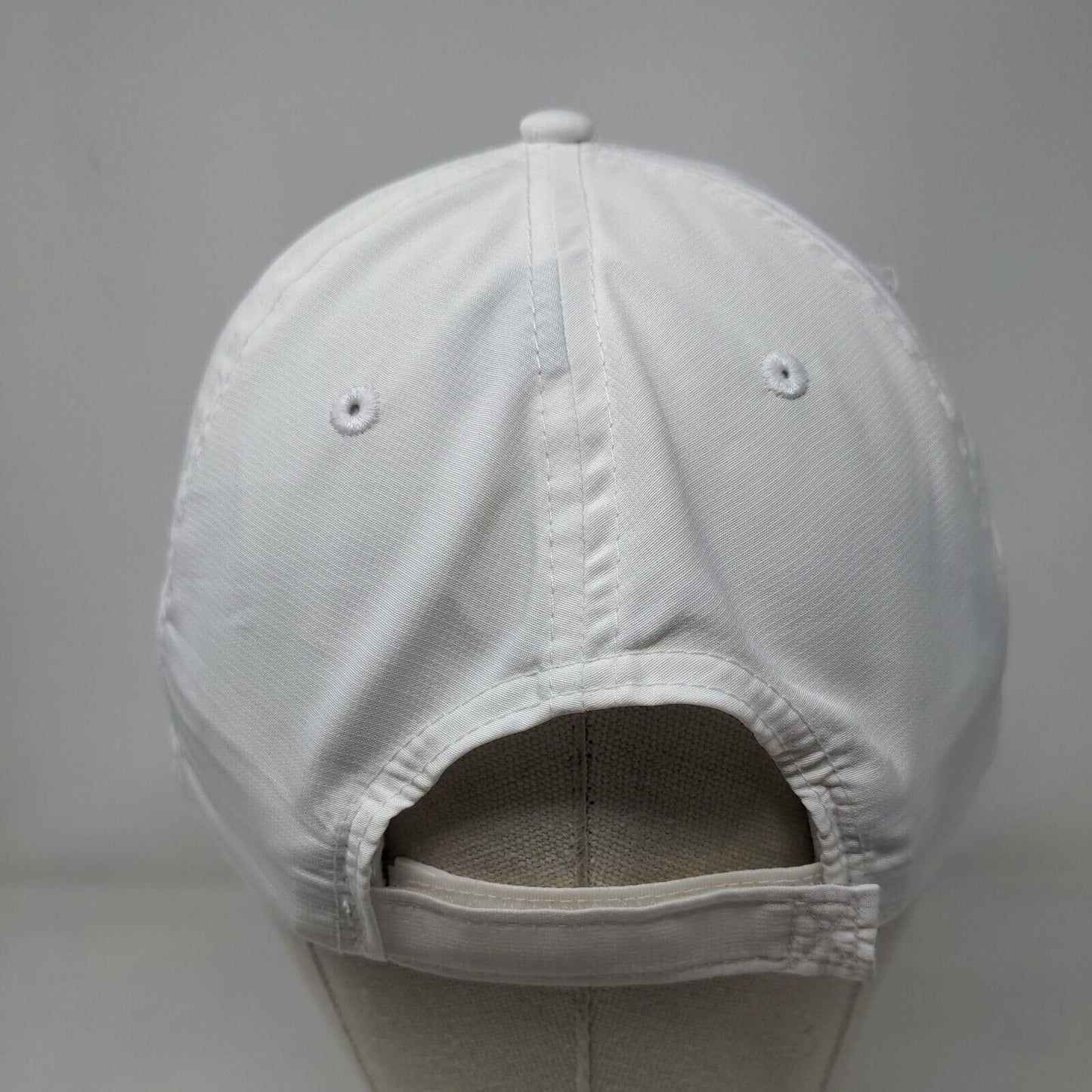 Olive Branch CC 2021 6 Man Strapback Hat White OS Adjustable Pukka Polyester