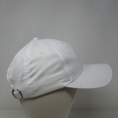 Port Authority Scholar Rock Men's Slideback Hat White Adjustable Embroidered