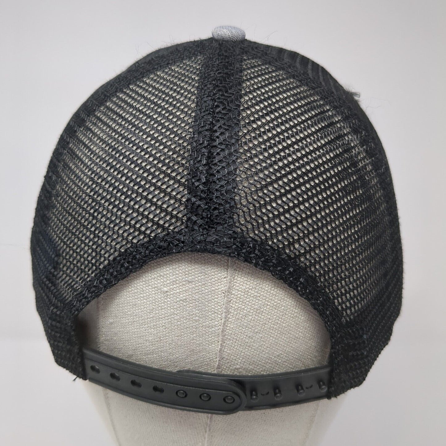 Oregon Snapback Trucker Hat Gray One Size Adjustable Mesh Back Big Accessories