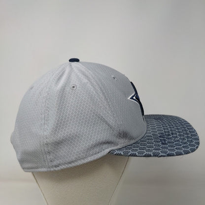 New Era 59Fifty Men's Snapback Hat Gray NFL Dallas Cowboys Embroidered Logo