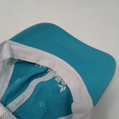 Herbalife Strapback Trucker Hat Blue OSFA Adjustable Embroidered Mesh Back