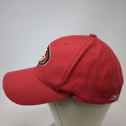 San Francisco 49ers NFL Reebok Baseball Cap Red One Size Strapback Embroidered