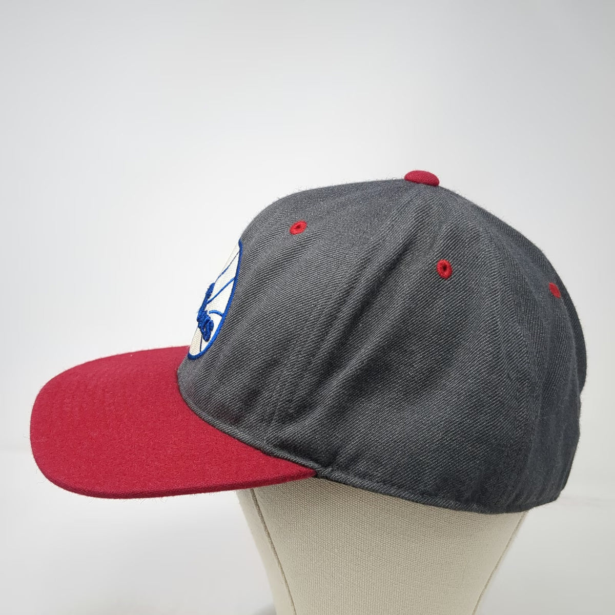 Mitchell & Ness Philadelphia 76ers NBA Hat Gray Red 7 3/4 Fitted Cap Flat Brim