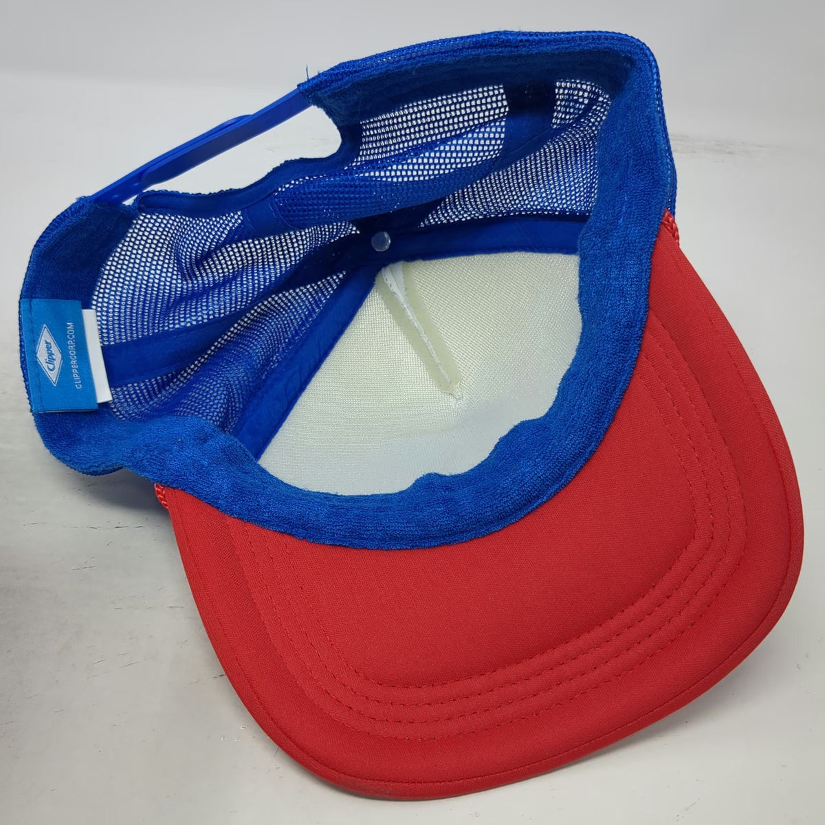 Clipper Trucker Hat One Size Red White Blue Wienerschnitzel American Wieners