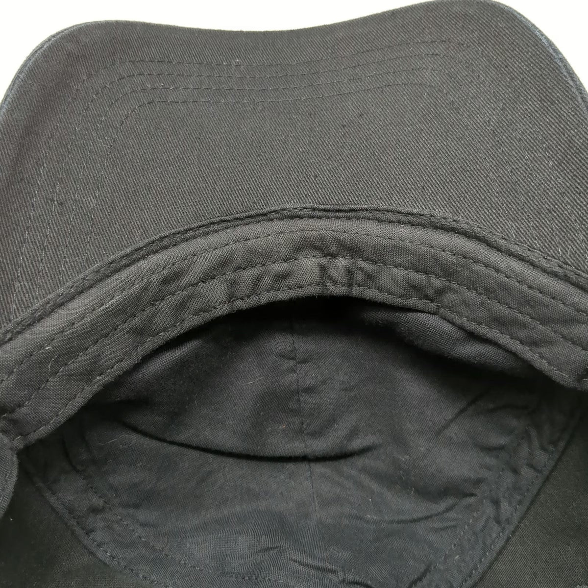 Old Navy Baseball Cap Black One Size Plain Adjustable Cotton Slideback Twill Hat