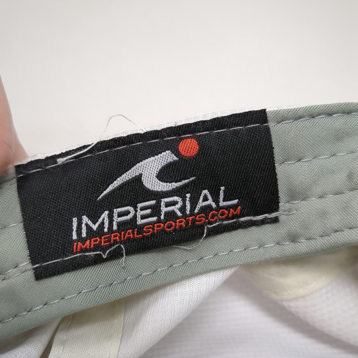 Imperial Baseball Cap White One Size Hawaii Kona C.C. Hibiscus Flower Golf Hat