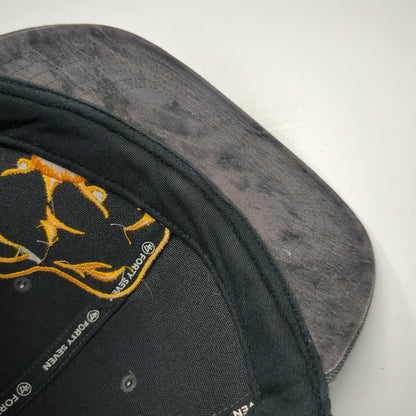 47 Boston Bruins NHL Gray Yellow One Size Cap Bear Logo Slideback Embroidery Hat
