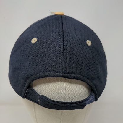 Tampa Yacht And CC Strapback Hat Blue One Size Embroidered Town Talk