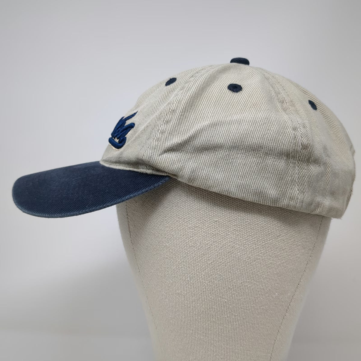 Arctic Circle Enterprises Baseball Cap Beige Blue One Size Alaska Strapback Hat