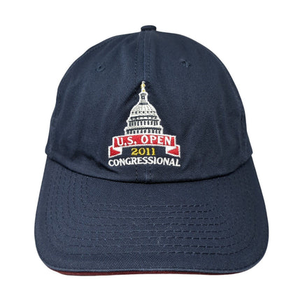 U.S. Open 2011 Congressional Slideback Hat Blue One Size USGA Member