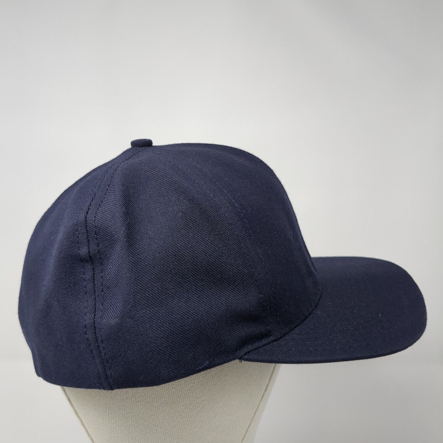 Fog Fitted Hat Blue XL Embroidered Solid 6 Panel Levine Hat Company