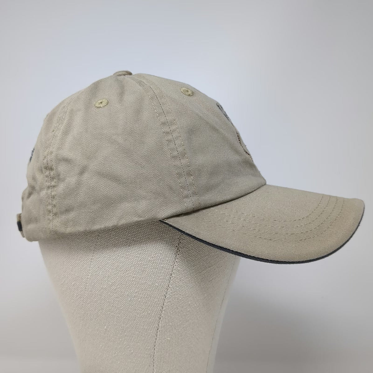 Port Authority Baseball Cap Beige One Size Big Sky Montana Bucks T-4 Lasso Hat