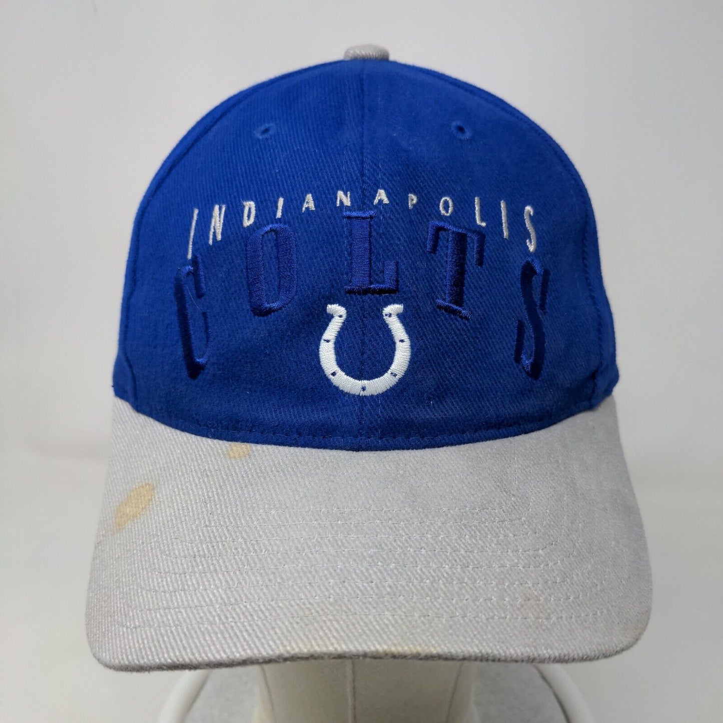 Twins Enterprise Men's Slideback Hat Blue OSFA Embroidered Indianapolis Colts