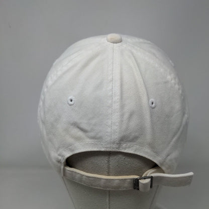 Nike Slideback Hat White OSFM Adjustable Embroidered Swoosh Heritage86 6 Panel