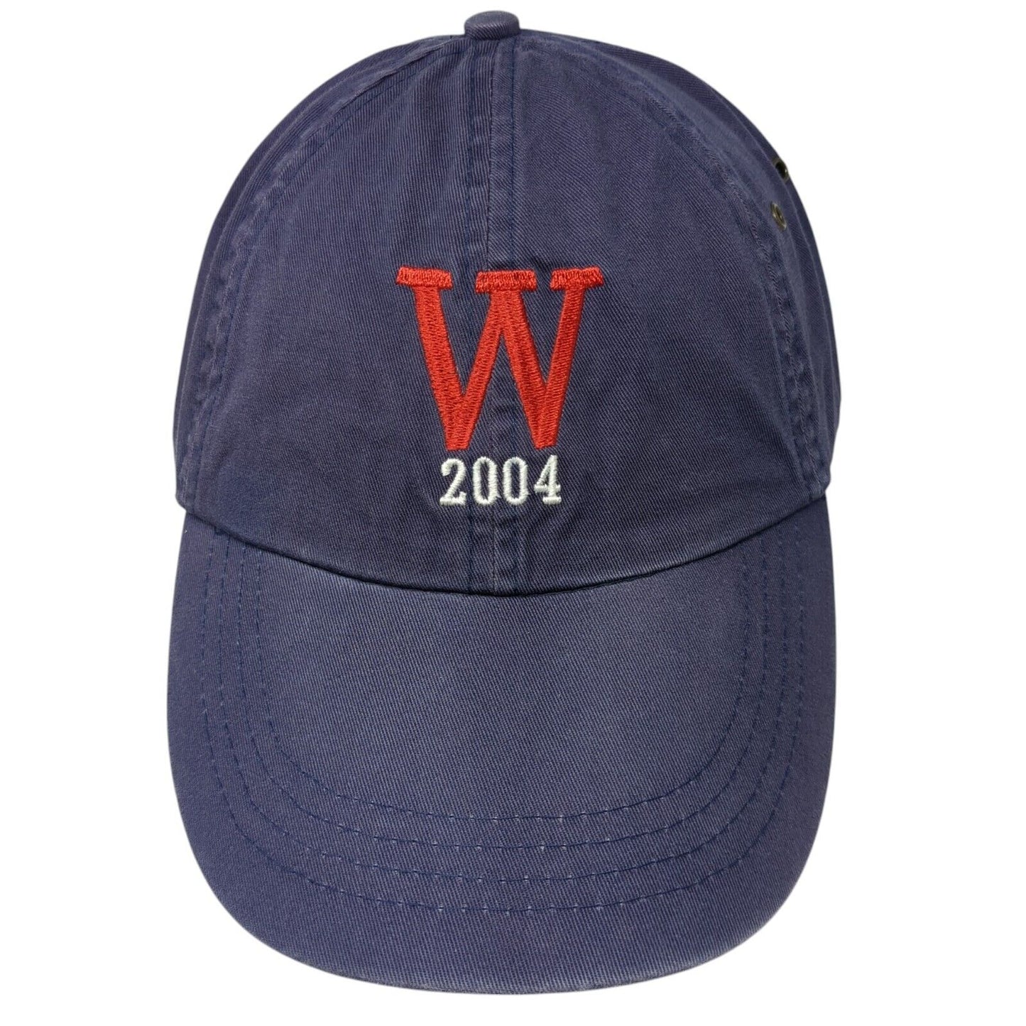 W 2004 Larry Craig WH Advance Slideback Hat Blue OS Adjustable Embroidered Anvil